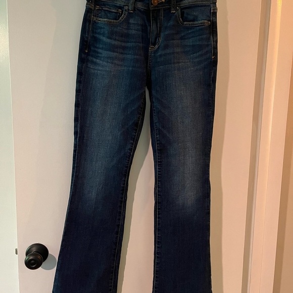 American Eagle Outfitters Denim - American Eagle Outfitters Dark Blue Flare Jeans